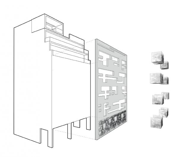 “城市条纹”公寓  Klab Architecture (15)