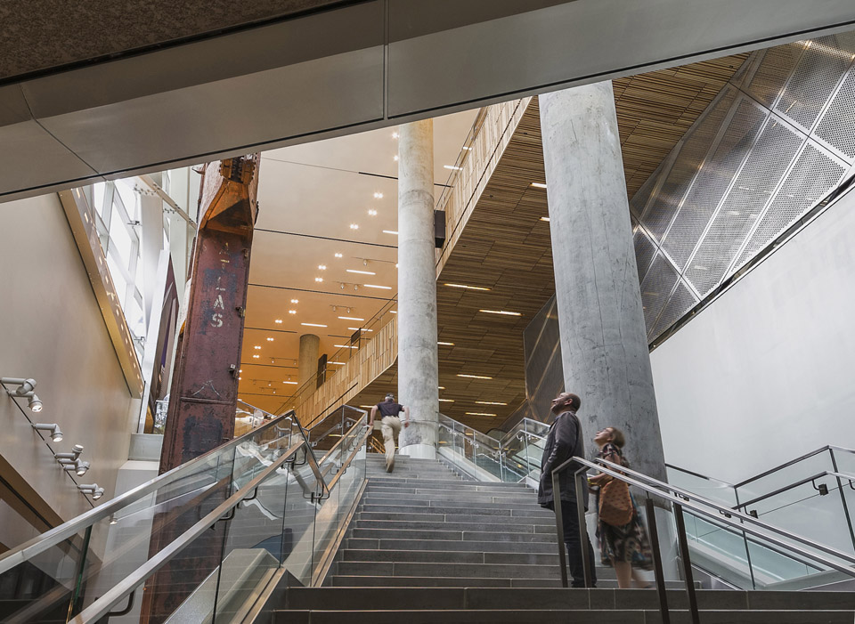 September Eleventh Memorial Museum, Location: New York, New York, Architect: Snohetta