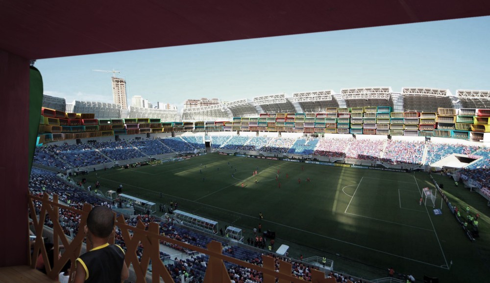 巴西世界杯场馆进改造方案Casa Futebola different olympic legacy for brazil s stadiu