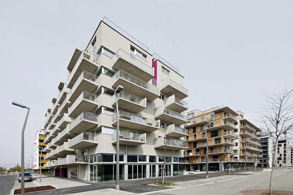 奥地利维也纳Wohnen Mit Scharf住宅楼 (6)